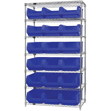 Quantum Storage Systems Magnum Bin Wire Units WR7-532BL